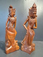 De geboorte van Lord Ganesha twee maal - Beeld - Indonesië, Antiek en Kunst