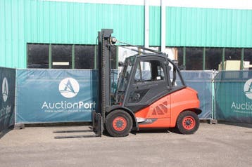 Veiling: Heftruck Linde H50D-02 Diesel 5000kg 4.0m 2019, Ophalen