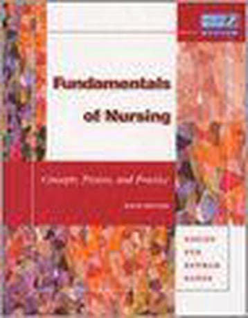 Fundamentals of Nursing 9780805331844 Barbara Kozier, Verzenden, Gelezen, Barbara Kozier
