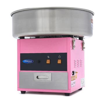 Suikerspinmachine | RVS | Roze | RVS pan | 1.08kW (230V) |, Verzenden, Nieuw in verpakking
