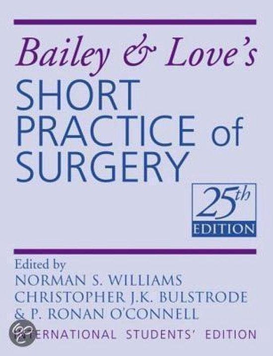 Bailey & Loves Short Practice of Surgery 25th Edition, Boeken, Taal | Engels, Gelezen, Verzenden