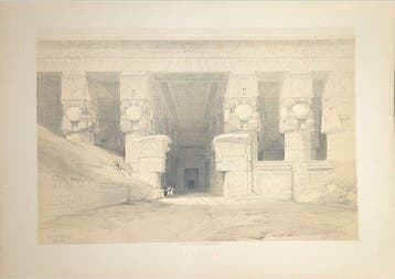 Egypte - Dendera, Tempel van Hathor; David Roberts - &, Nieuw