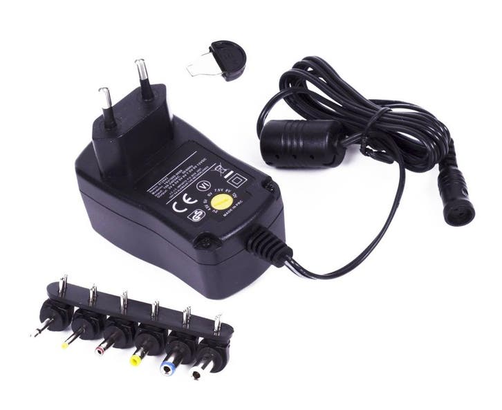 Universele adapter van 230V (AC) naar 3.0-12V (DC), 600 mA, Doe-het-zelf en Bouw, Gereedschap | Overige machines, Nieuw, Verzenden