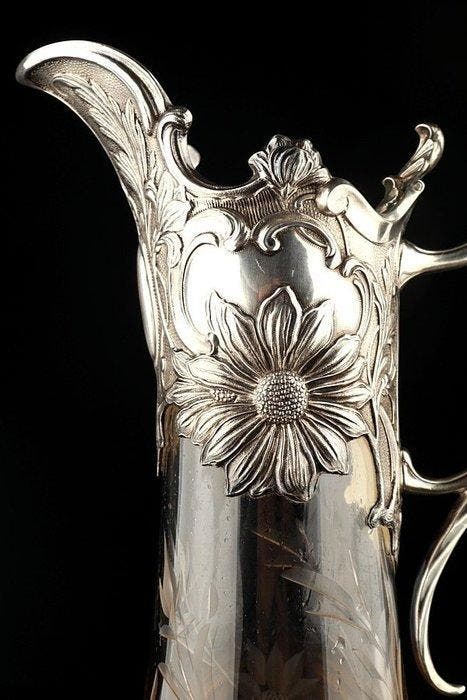 Topazio - Karaf - .925 zilver, Antiek en Kunst, Kunst | Designobjecten