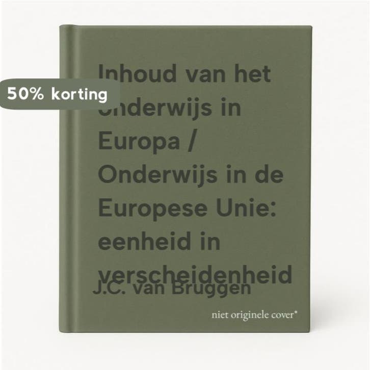 Inhoud van het onderwijs in Europa / Onderwijs in de, Livres, Livres d'étude & Cours, Envoi
