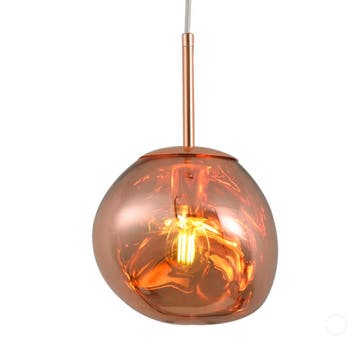 Soltello Rode lava hanglamp designer, Verzenden
