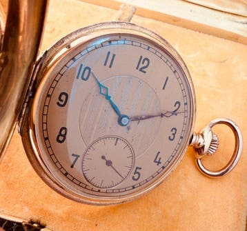 H.Moser & Cie. - 14K Gold Pocket Watch - Homme - 1900-1949, Bijoux, Sacs & Beauté