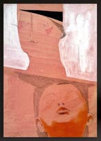 Robert Detheux (1932-2010) - Double portrait surréaliste -
