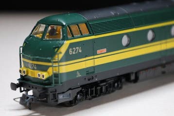 Roco H0 - 43592 - Diesellocomotief (1) - HLD 62 Kinkempois
