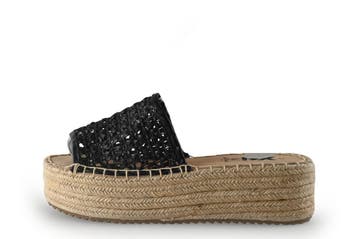 Xti Sandalen in maat 41 Zwart, Zwart, Sandalen of Muiltjes, Zo goed als nieuw, Xti