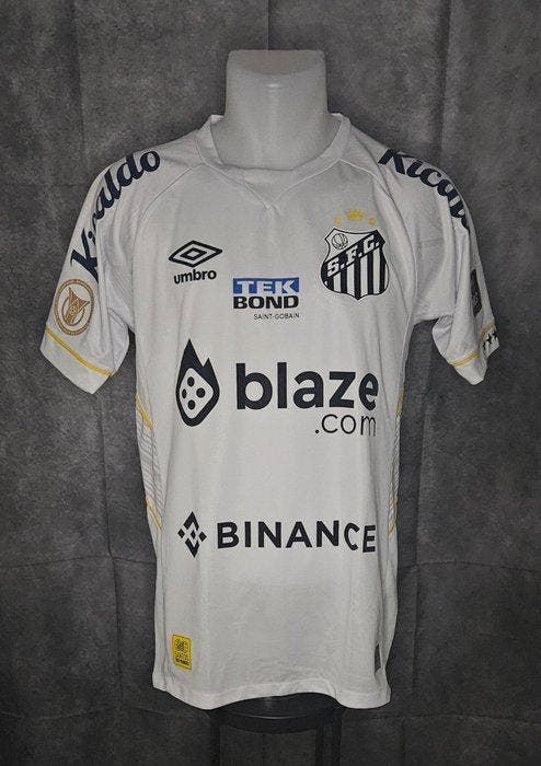 Santos FC - Campeonato Brasileiro - Kevyson - 2023 - Shirt, Verzamelen, Overige Verzamelen