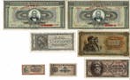 Grèce - Asie. 36 x Banknotes Greece - Cambodia - Nepal -
