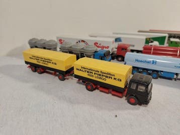 Wiking, Herpa H0 - Modeltreinvoertuigen (15) - verschillende, Nieuw
