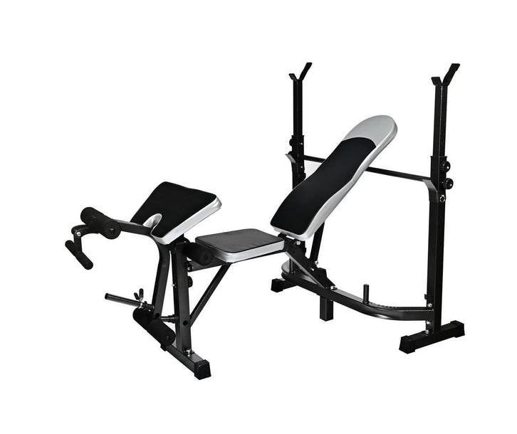 Verstelbare Gymbank | 110kg Max | Laatste Stuks!, Sport en Fitness, Fitnessapparatuur, Rug, Nieuw, Metaal, Krachtstation, Ophalen of Verzenden