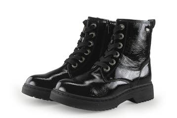 Barbarella Veterboots Meisjes in maat 33 Zwart, Verzenden, Schoenen
