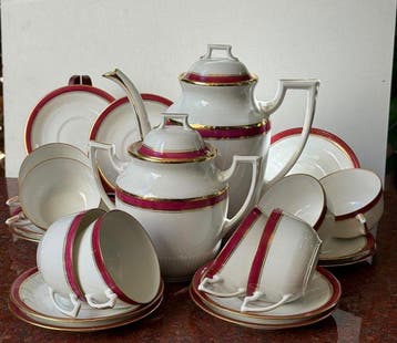 Limoges UC - Service à café (20) - Porcelaine
