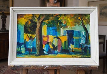 École fauviste (XX) - Figures dans la rue - NO RESERVE