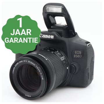 10% korting | Canon EOS 850D + EF-S 18-55mm f/4-5.6 IS STM |, Verzenden, Zo goed als nieuw