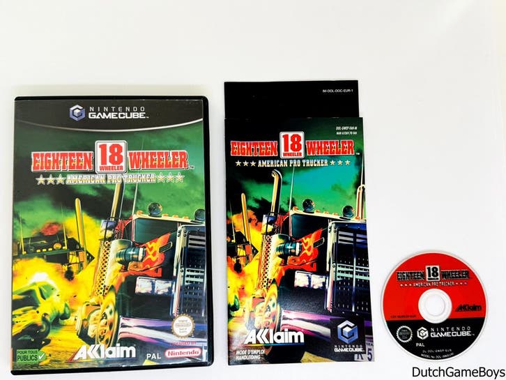 Nintendo Gamecube - Eighteen Wheeler - American Pro Trucker, Games en Spelcomputers, Games | Nintendo GameCube, Gebruikt, Verzenden