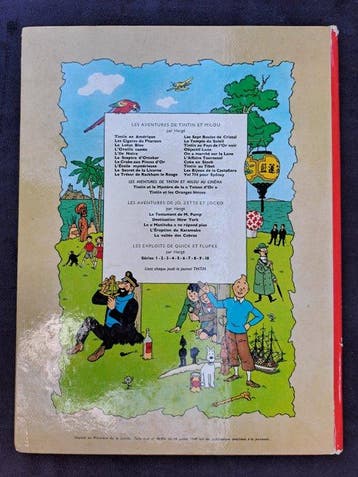 Tintin T22 - Vol 714 pour Sydney (B37) - 1er Tirage - C - 1, Livres