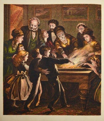 Anonyme - Les Vacances de Guillaume. Rare enfantina XIXe.
