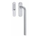 Intersteel hef/schuifdeurbeslag Hoek 90° Blind rvs, Nieuw