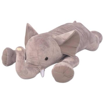 vidaXL Knuffelbeest olifant XXL 120 cm, Verzenden, Nieuw