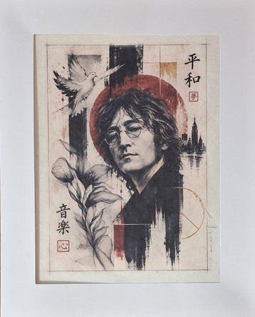 Emma Wildfang - John Lennon - Series -Anime Ukiyo – Legends, Nieuw in verpakking