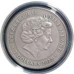 Niue. 2 Dollars 2022 Chinese Calendar 2 Oz