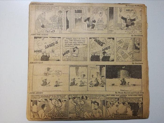 Krazy Kat - Daily Strips - 47 Krantenpaginas en strips -, Boeken, Strips | Comics