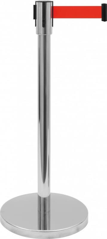 Afzetpaal met riem Model AF 206 SR | Riem 1800(b)x47(h)mm |, Verzenden, Nieuw in verpakking