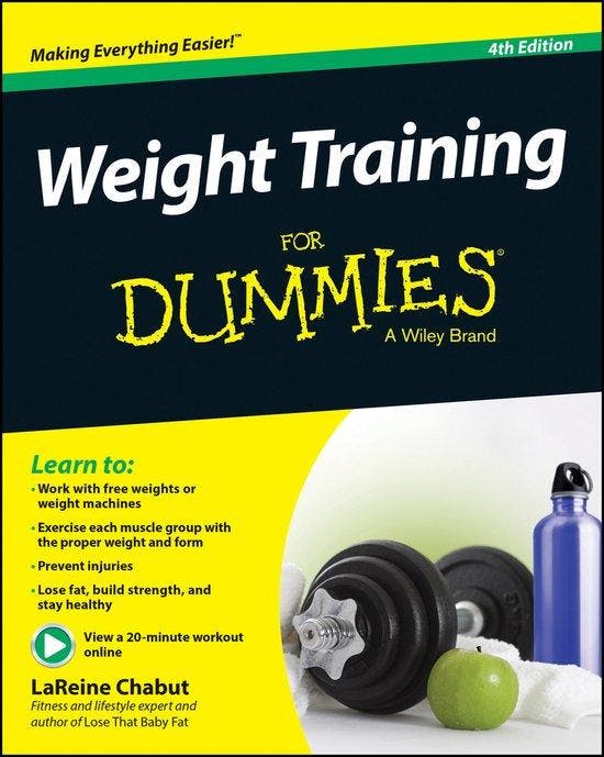 Weight Training For Dummies 9781118940747 Lareine Chabut, Livres, Langue | Anglais, Envoi