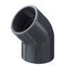 Pvc bocht 45 graden    40mm (Pvc bocht  45 graden), Ophalen of Verzenden, Nieuw