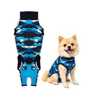 Suitical Recovery Suit Hond, S, Blauw Camouflage (Honden), Ophalen of Verzenden, Nieuw