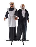 Halloween Decoratie Butler En Dienstmeid, Nieuw