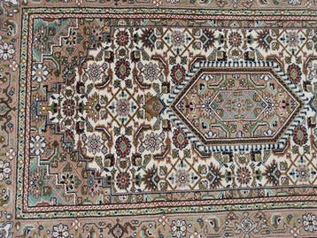 Bidjar - Tapis - 1.73 m - 0.89 m - Herati Motive Crème pure