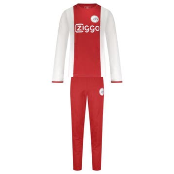 Ajax Pyjama Wit Rood Wit Ziggo, Verzenden, Nieuw, Overige typen