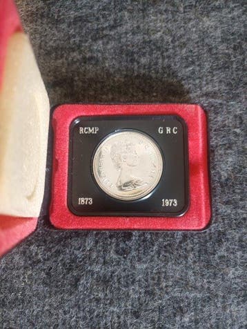 Canada. Elizabeth II. 1 Dollar 1973 (Lote de 2 monedas)