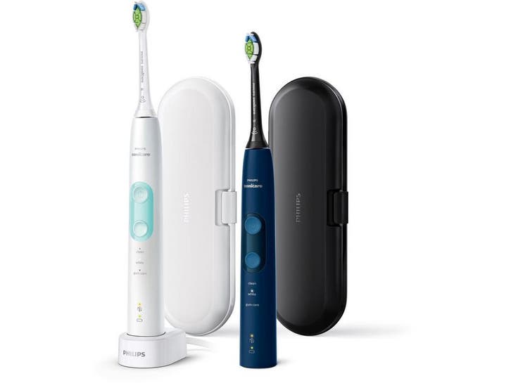 Philips HX6851/34 - Sonicare 5100 - 3 poetsstanden - W2, Handtassen en Accessoires, Uiterlijk | Mondverzorging, Zo goed als nieuw