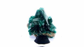dioptase - Ntola mine, Mindouli, Copper Crescent, DR Congo
