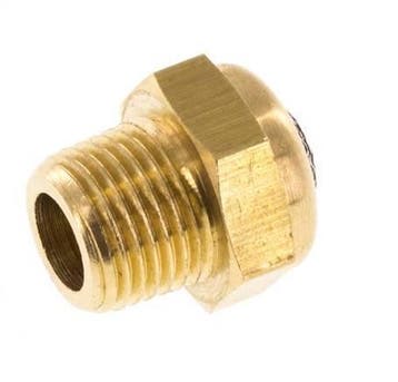 Silencieux Pneumatique Compact en Laiton NPT 1/8 1.4301, Bricolage & Construction, Verzenden