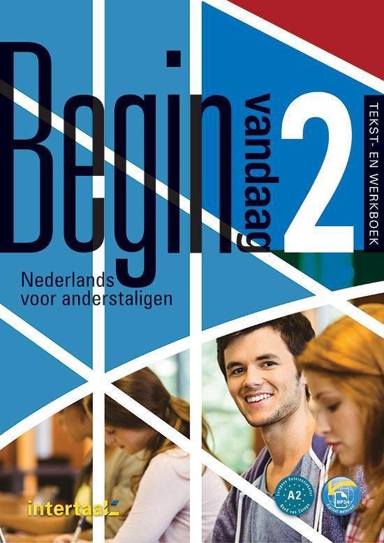 Begin vandaag 2 Mondeling tekst- en werkboek + Intertaal Aug, Livres, Livres scolaires, Envoi