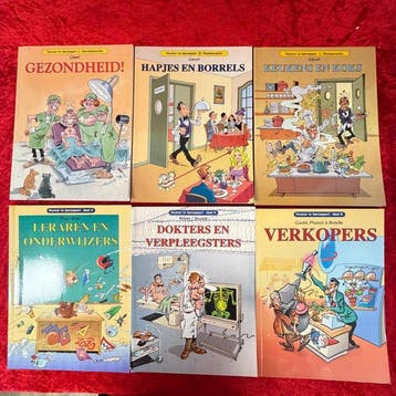 Humor in beroepen 1 t/m 17 - Bijna complete reeks SC - 17, Nieuw