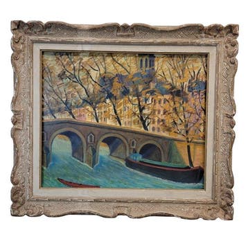 Franse school (XX) - Pont Marie, París