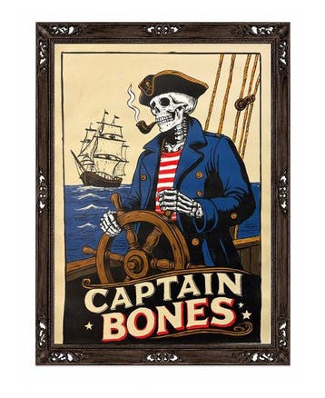 Flavia Delgado - CAPTAIN BONES XL