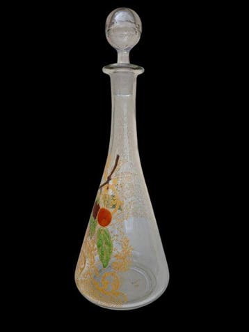 François-Théodore Legras - Vaas - Glas - Art Nouveau