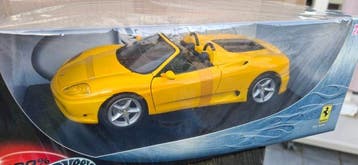 Hot Wheels 1:18 - Cabriolet miniature - Ferrari 360 Spider, Nieuw