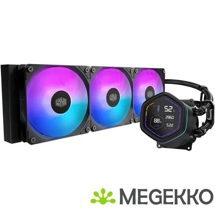 Cooler Master MasterLiquid Core Nex Digital 360 Black ARGB, Computers en Software, Overige Computers en Software, Nieuw, Verzenden