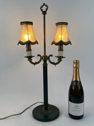 Bouilotte lamp - Brons
