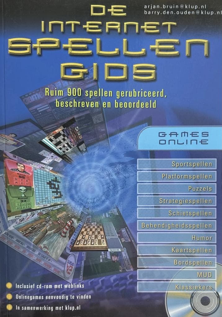 De Internet Spellen Gids 2004, Games en Spelcomputers, Games | Overige, Verzenden